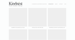Desktop Screenshot of kindnest.com
