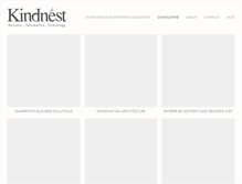 Tablet Screenshot of kindnest.com